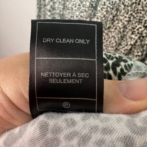 BB Dakota Steve Madden Maxi Dress Women’s Size 1X Animal Print Ruffle Cap Sleeve - Picture 7 of 8